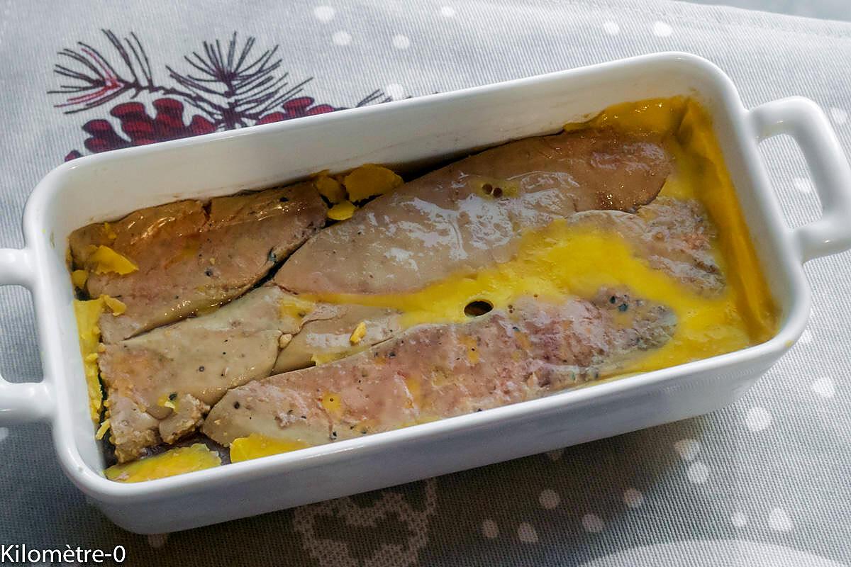 recette Terrine de foie gras aux poires