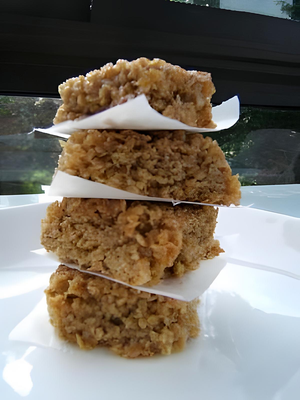 recette Flapjacks au miel