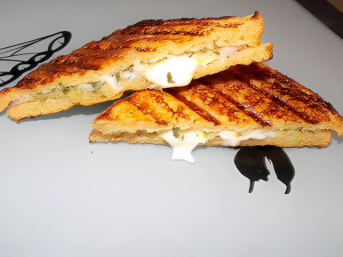 recette Croque courgette vache qui rit