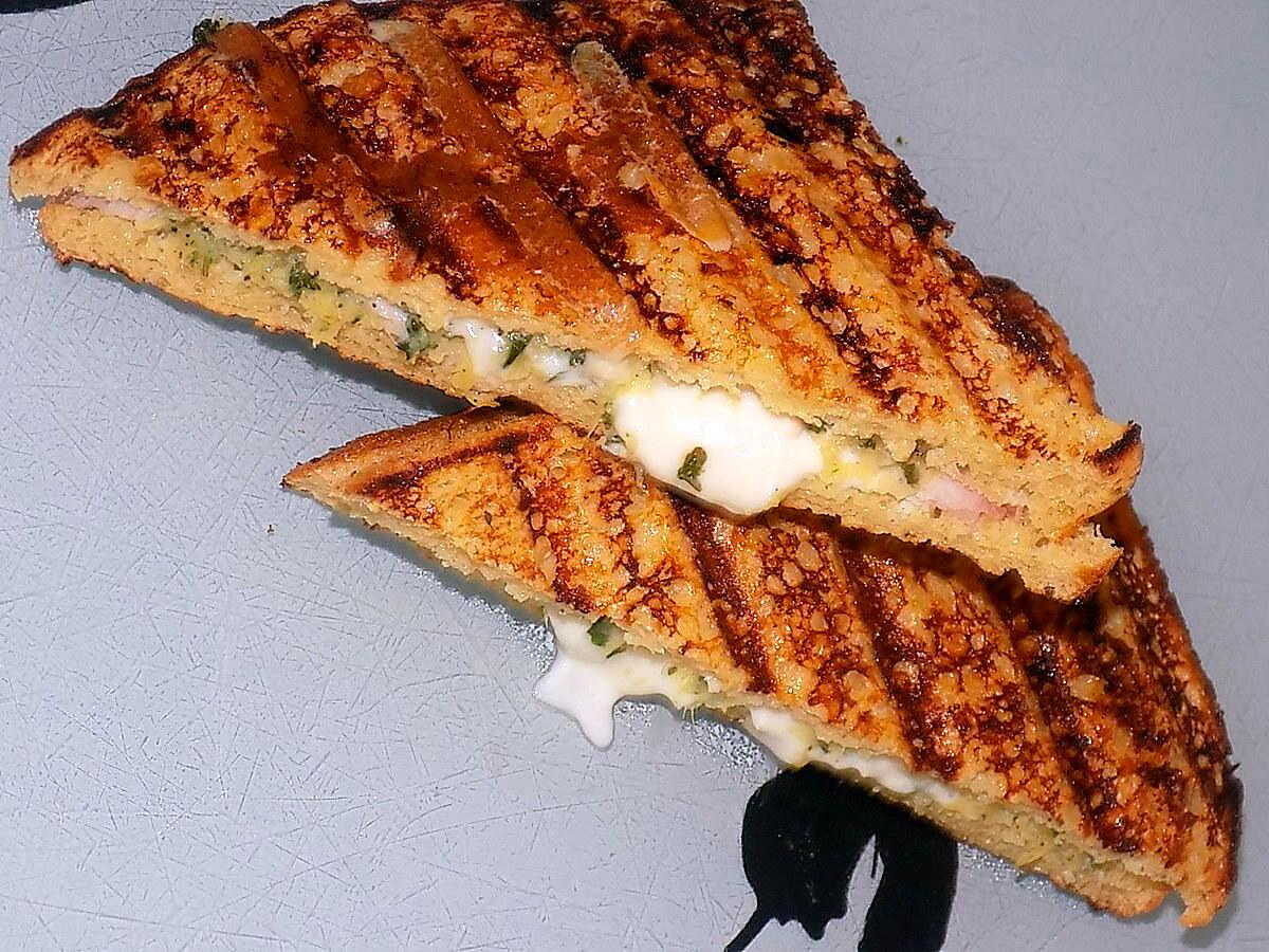 recette Croque courgette vache qui rit