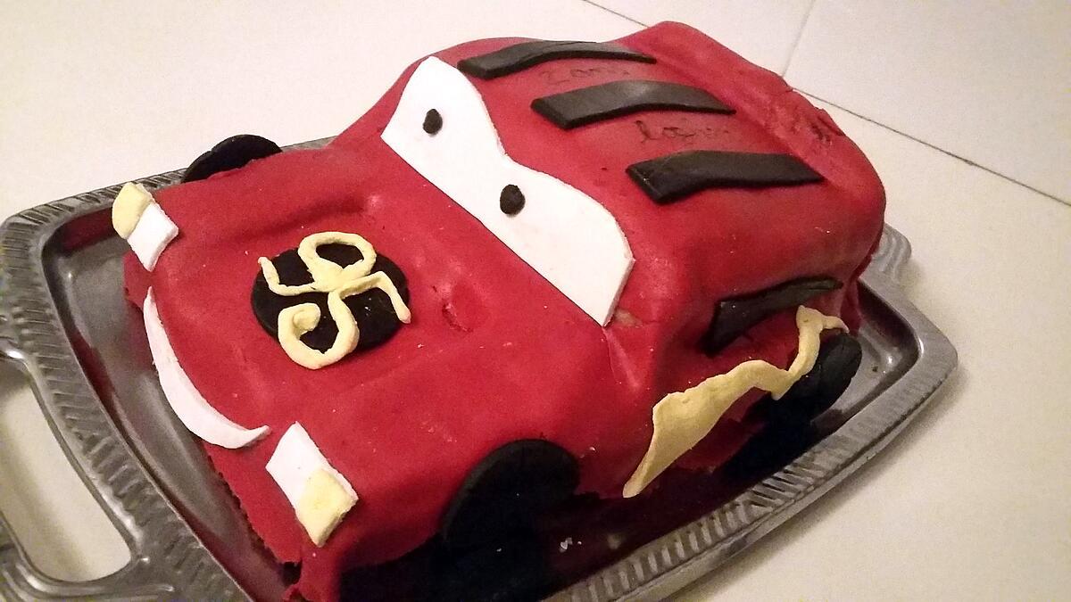 recette Gâteau Cars