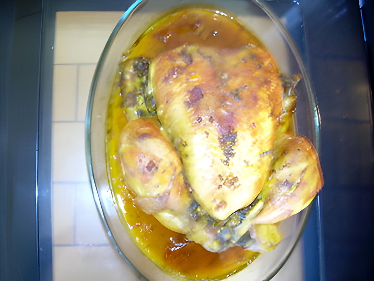 recette **poulet marinée aux épices**