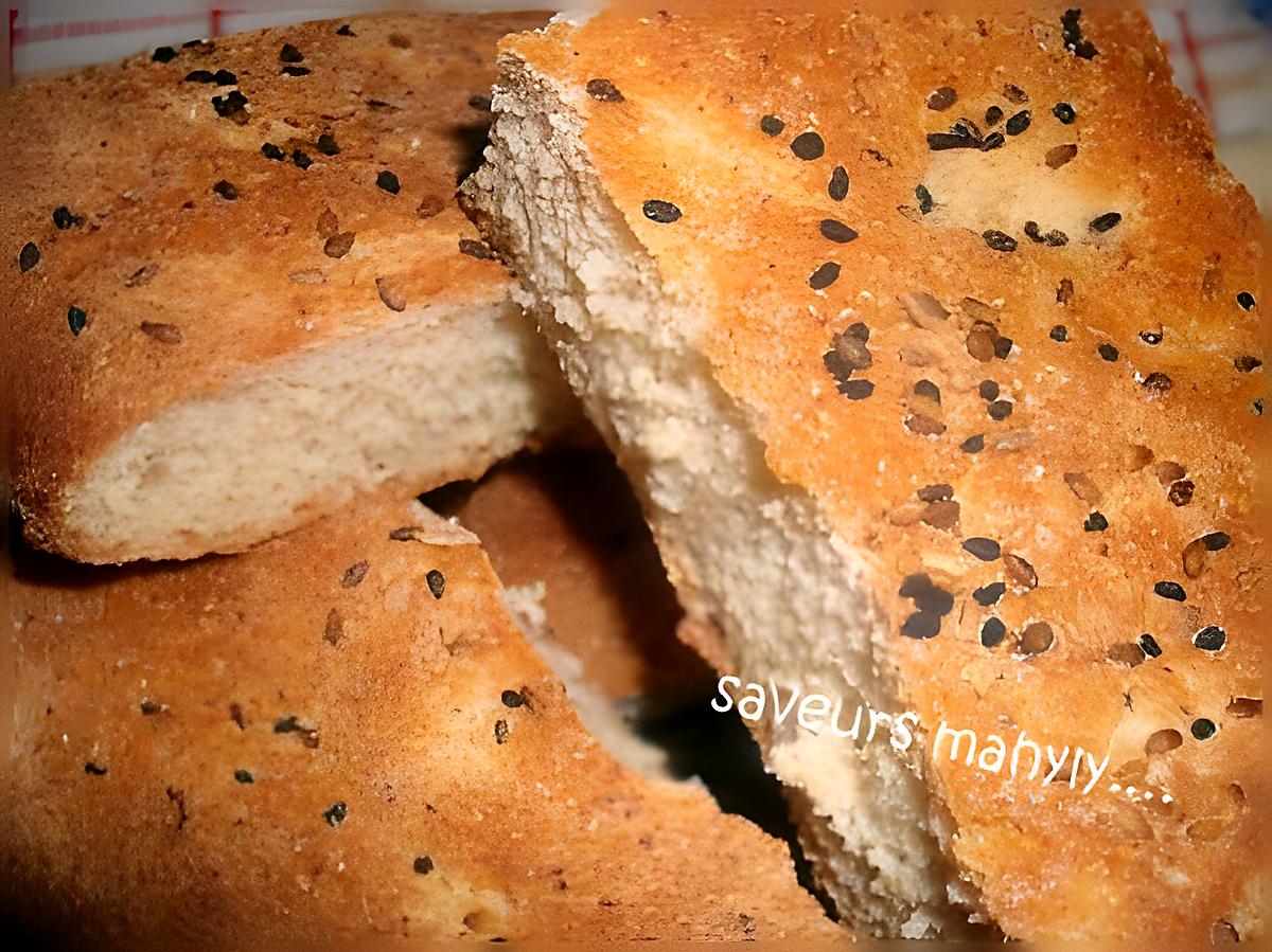 recette pain au nigelles