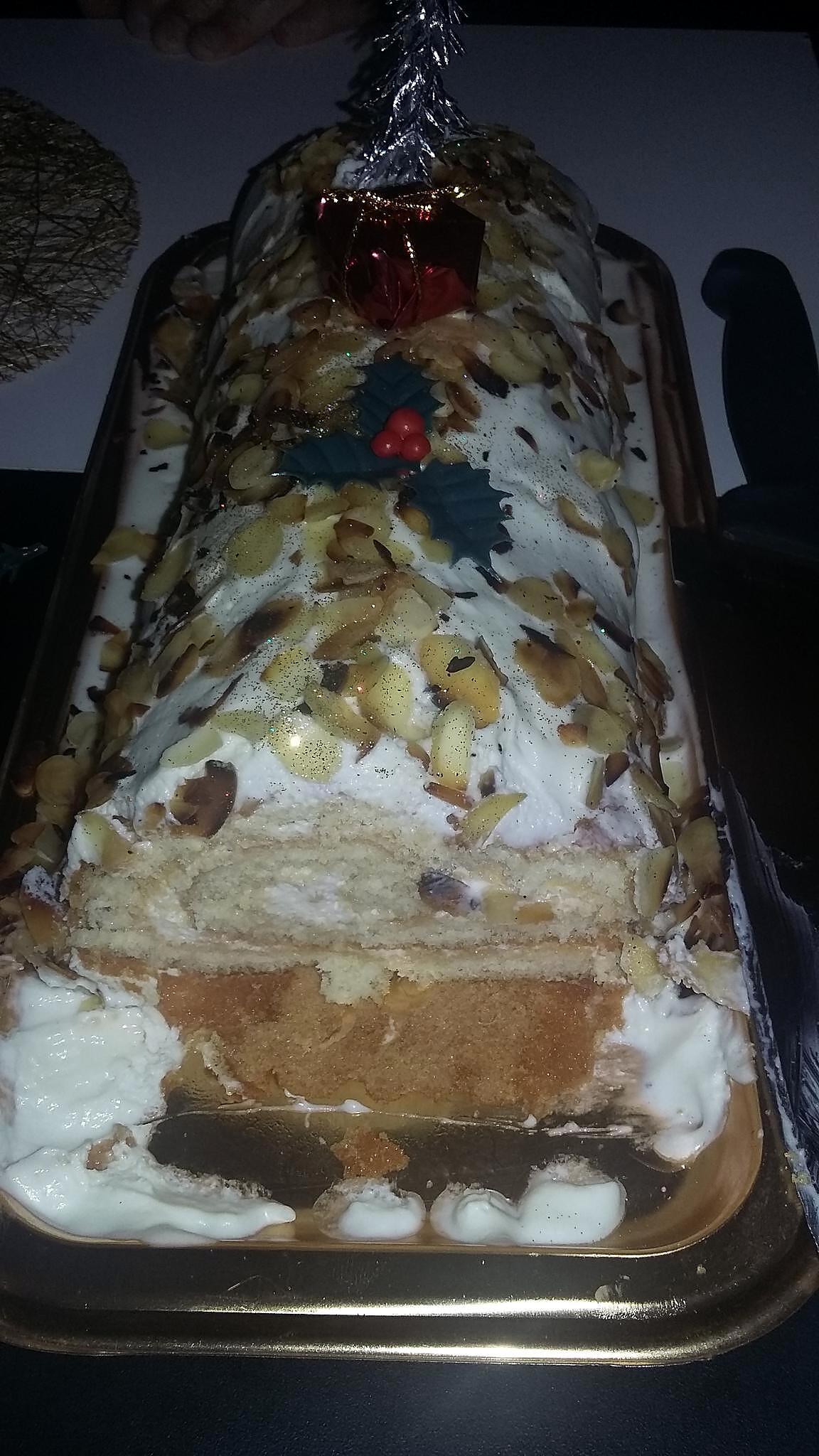 recette Buche a la chantilly au citron