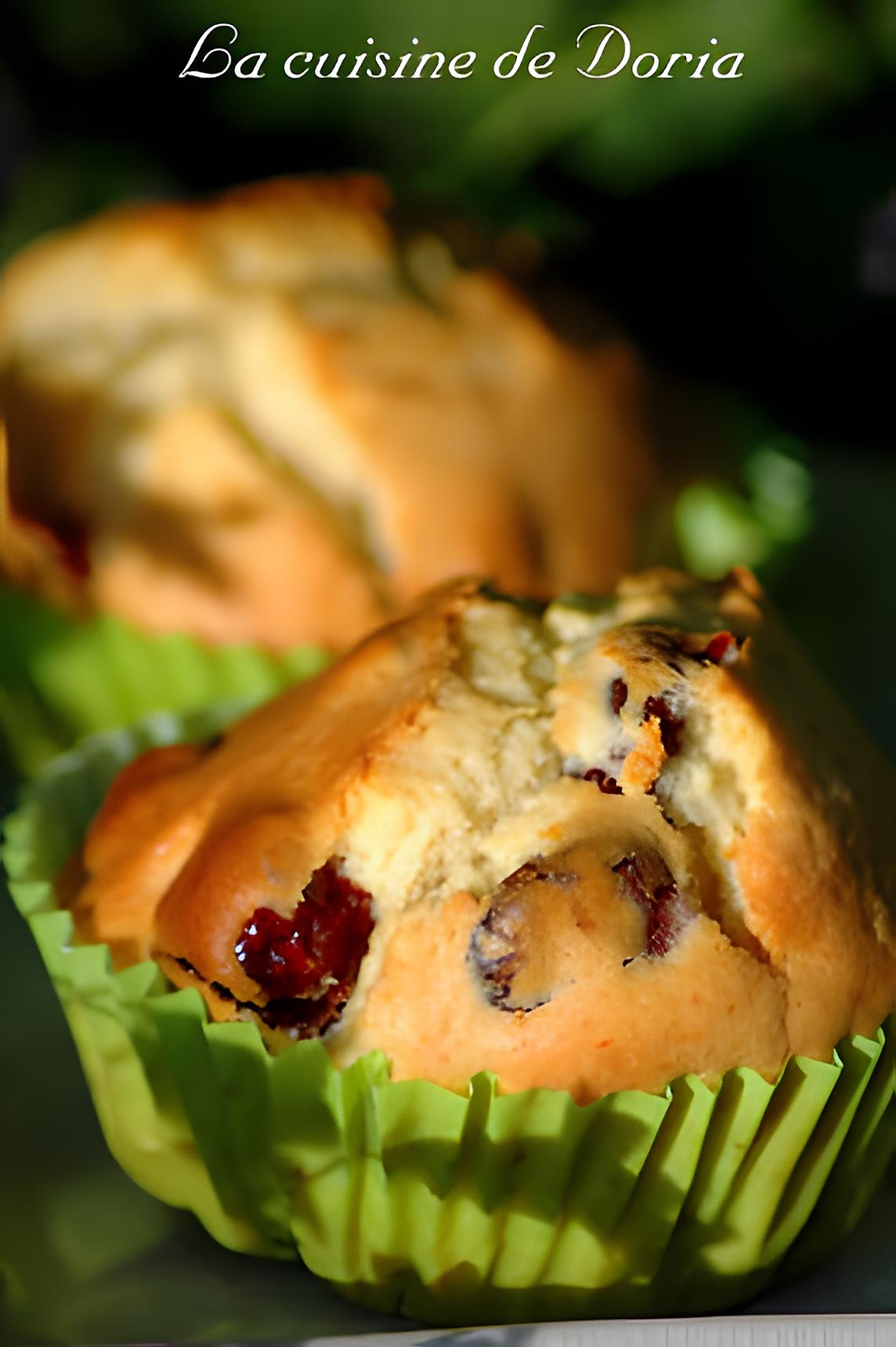 recette Muffins aux cranberries