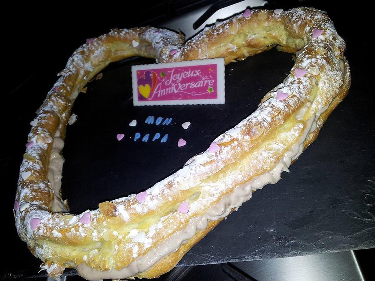 recette Paris brest.....Ardéchois *Coeur d'amour pour mon papa*