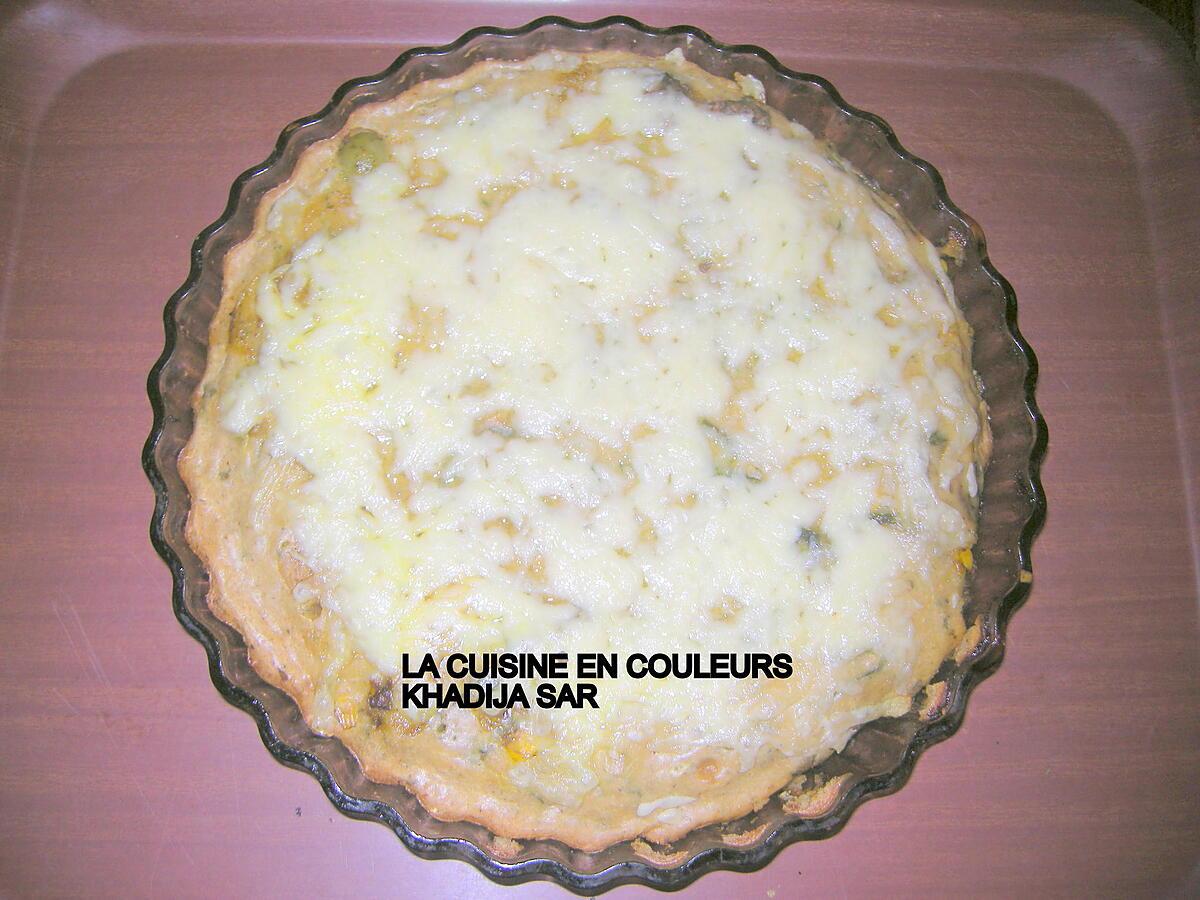 recette Quiche sans pâte à la viande hachée et aux légumes