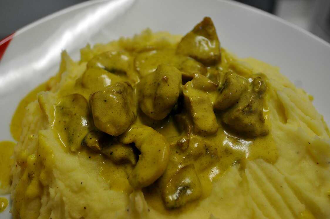 Recette d'Émincé de Filet mignon Aux Curry & Champignon de Paris