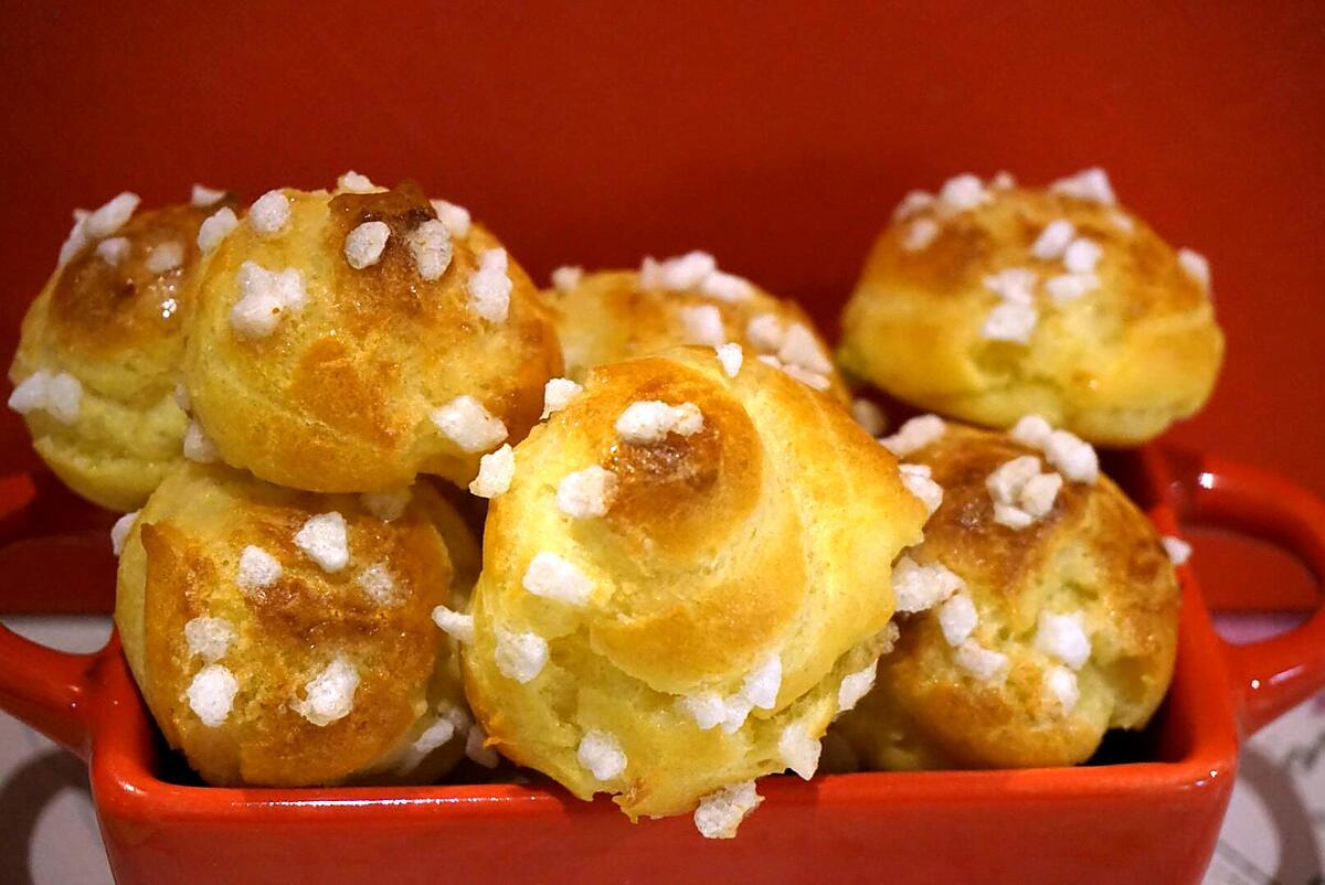 recette CHOUQUETTES