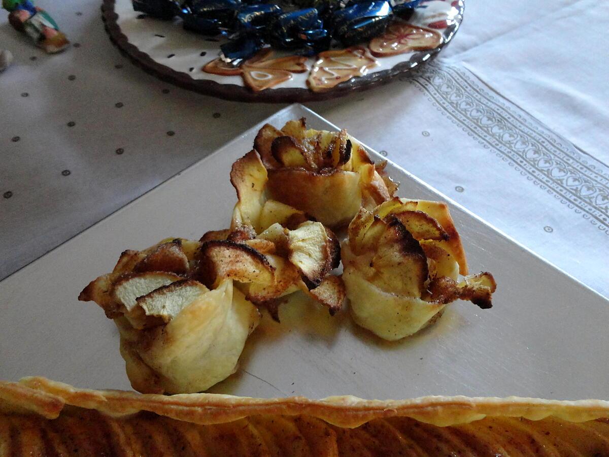 recette TARTE aux pommes confiture de figues