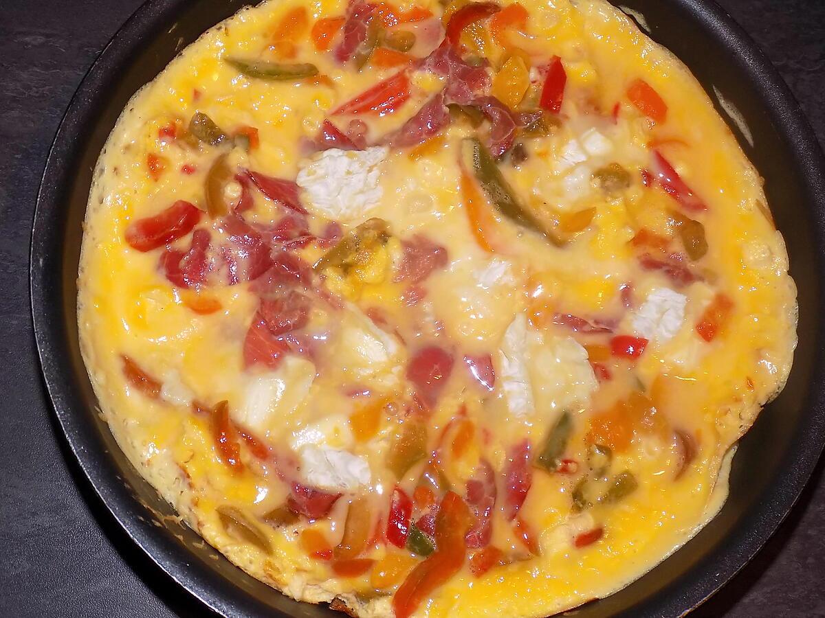 recette Omelette presque basquaise!