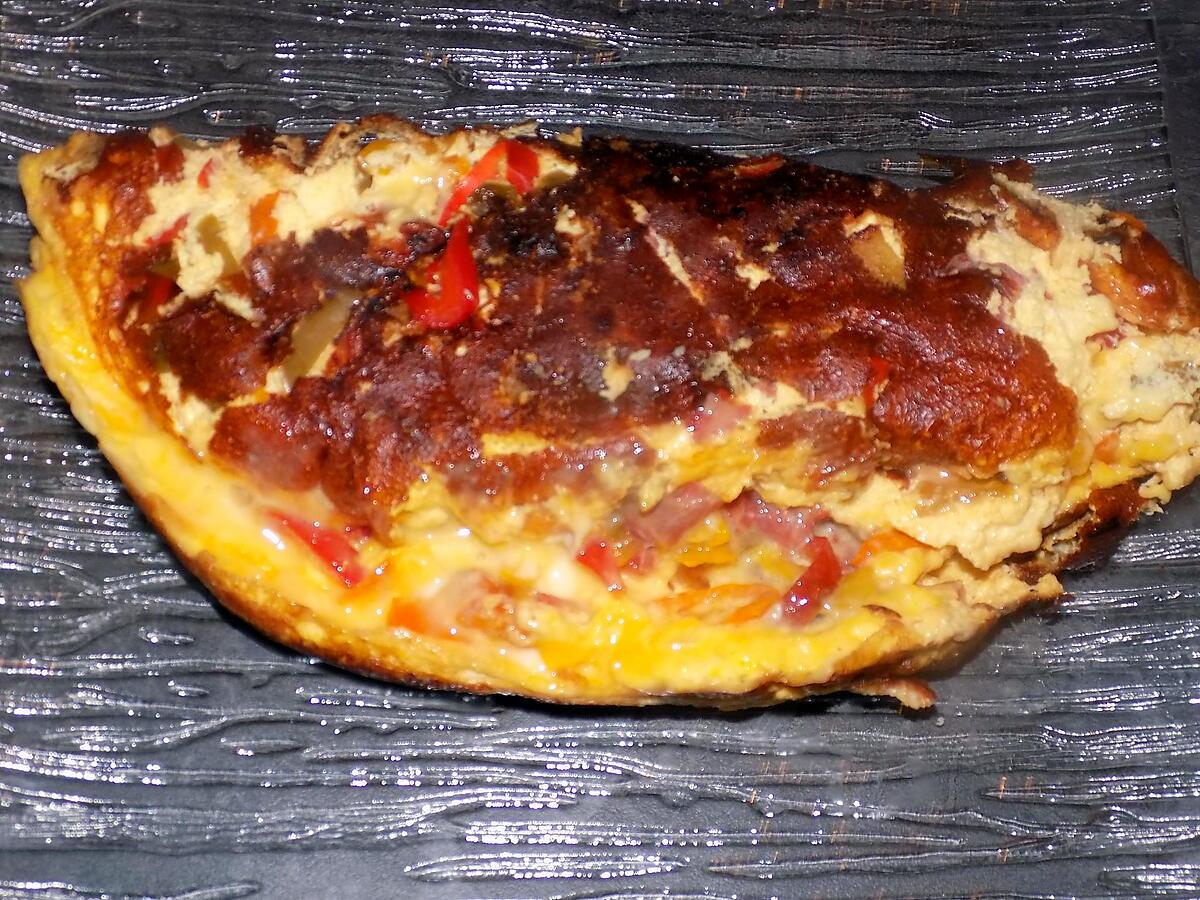 recette Omelette presque basquaise!