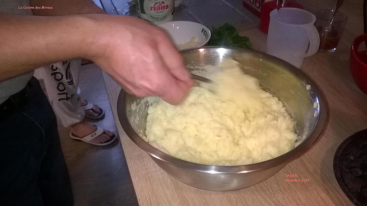 recette Gigot de Sanglier Rôti écrasée de Pommes de terre au comté et Cèpes Façon Thibaut