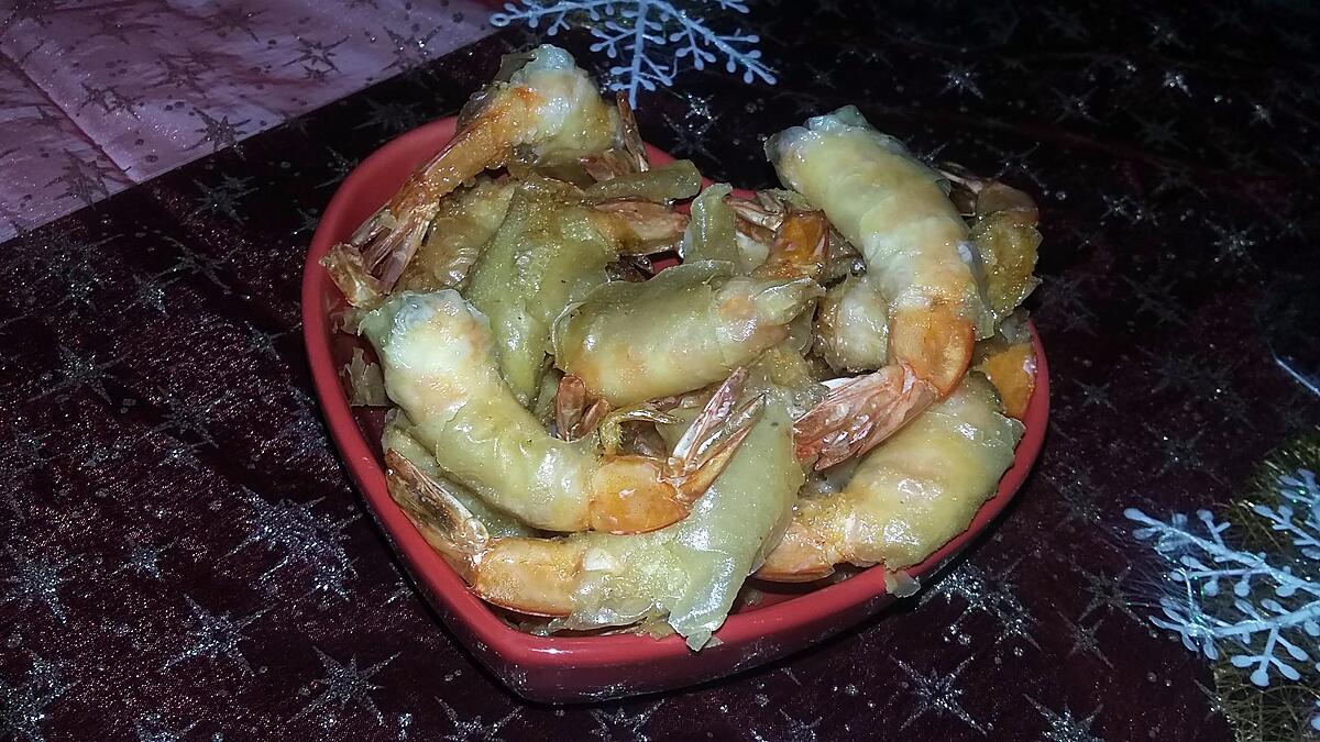 recette Gambas croustillantes