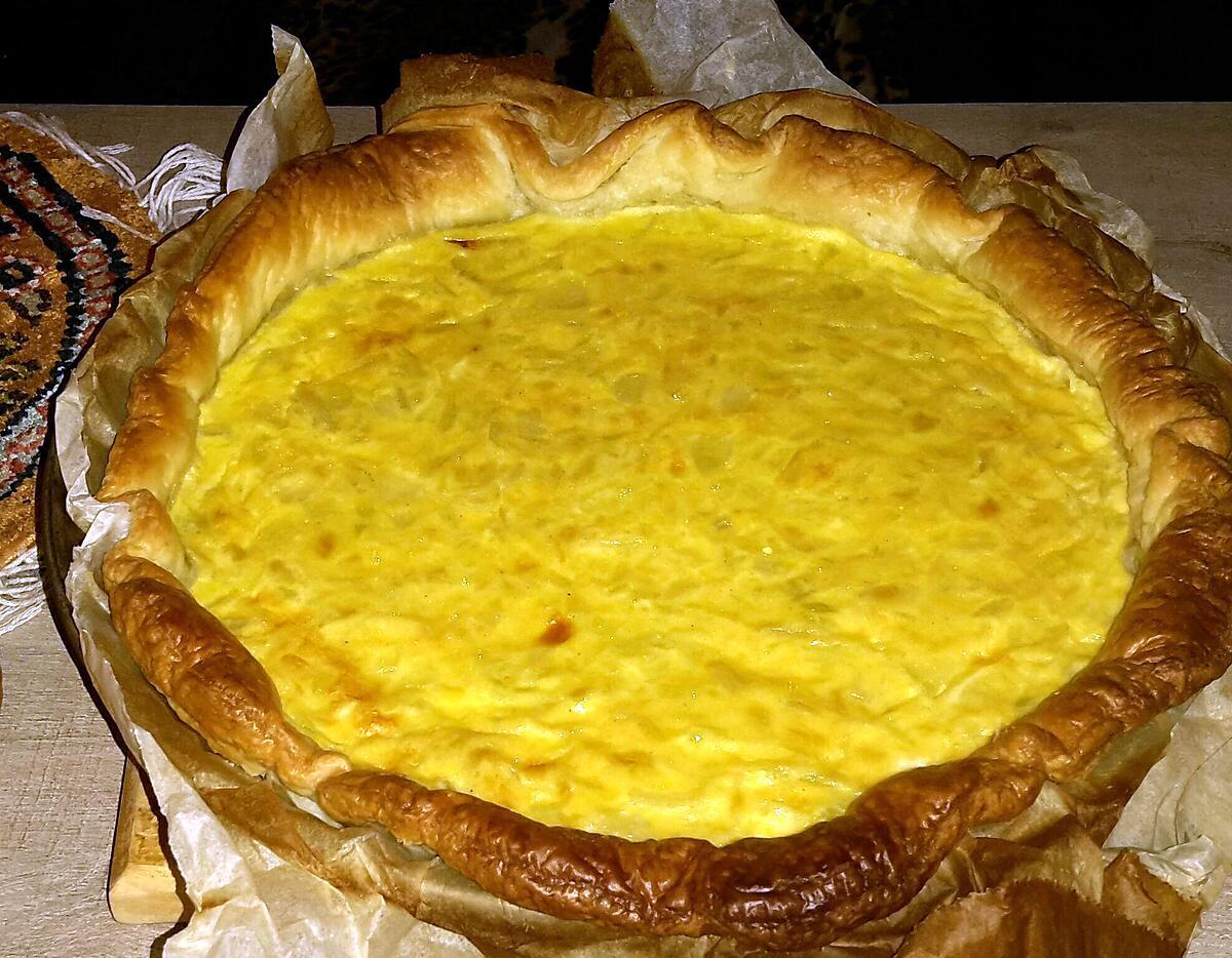 recette Tarte aux oignons