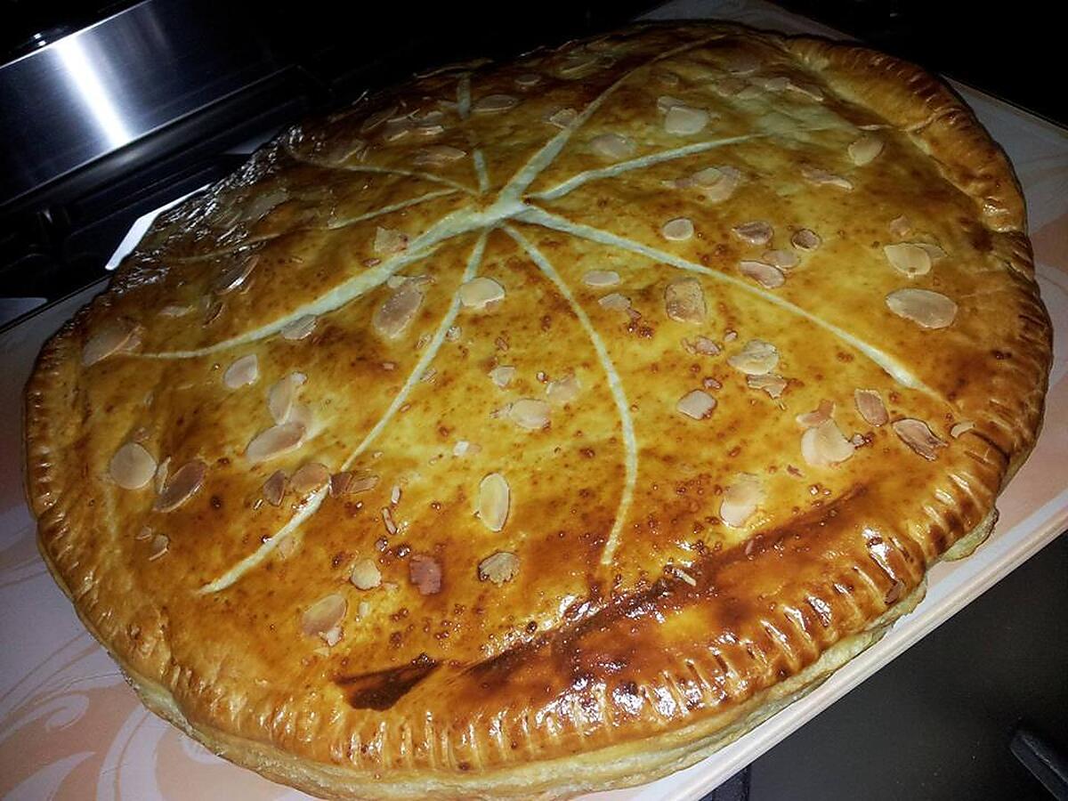 recette Galette des rois à la frangipane