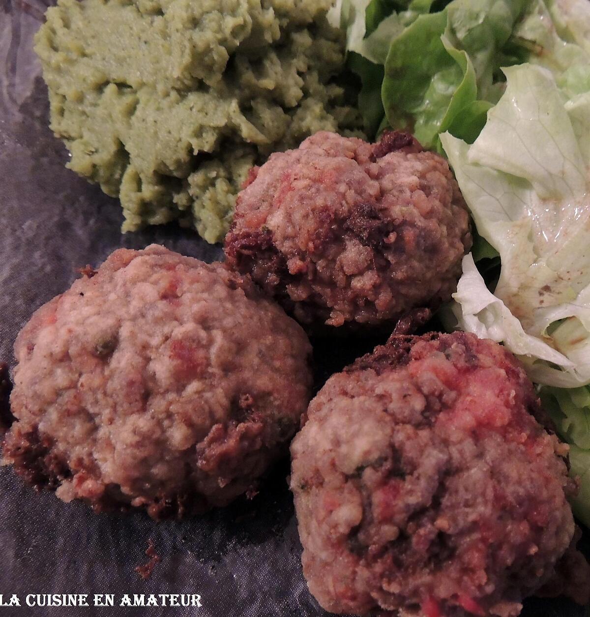 recette Boulettes de viande au chorizo