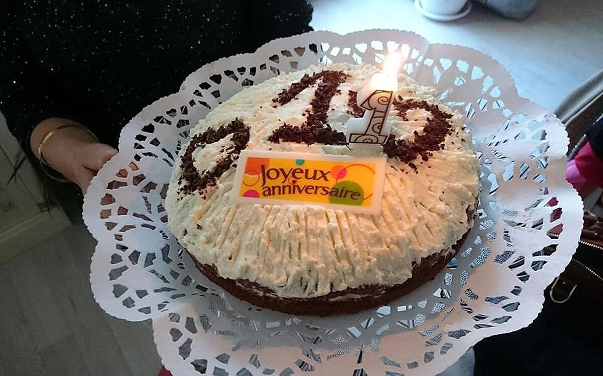 recette Mon premier gâteau d'anniversaire de ma Mamie Gâteau