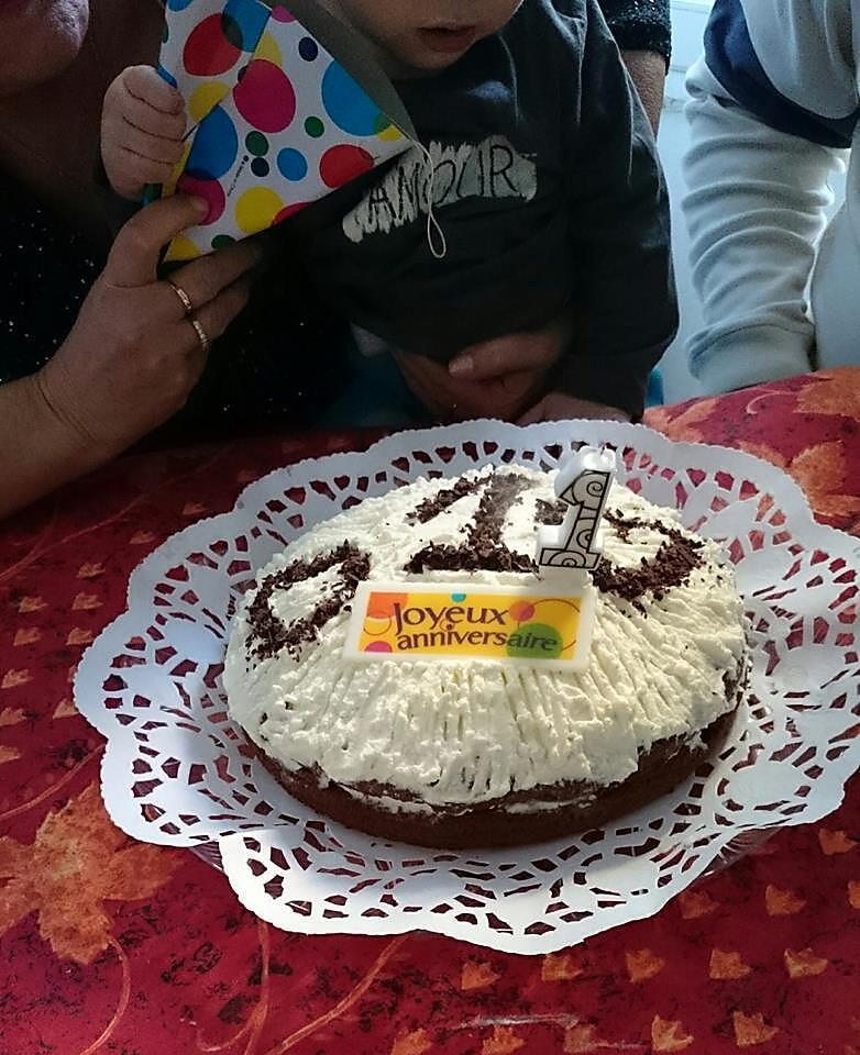 recette Mon premier gâteau d'anniversaire de ma Mamie Gâteau