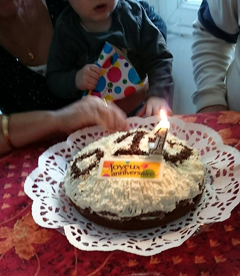 recette Mon premier gâteau d'anniversaire de ma Mamie Gâteau