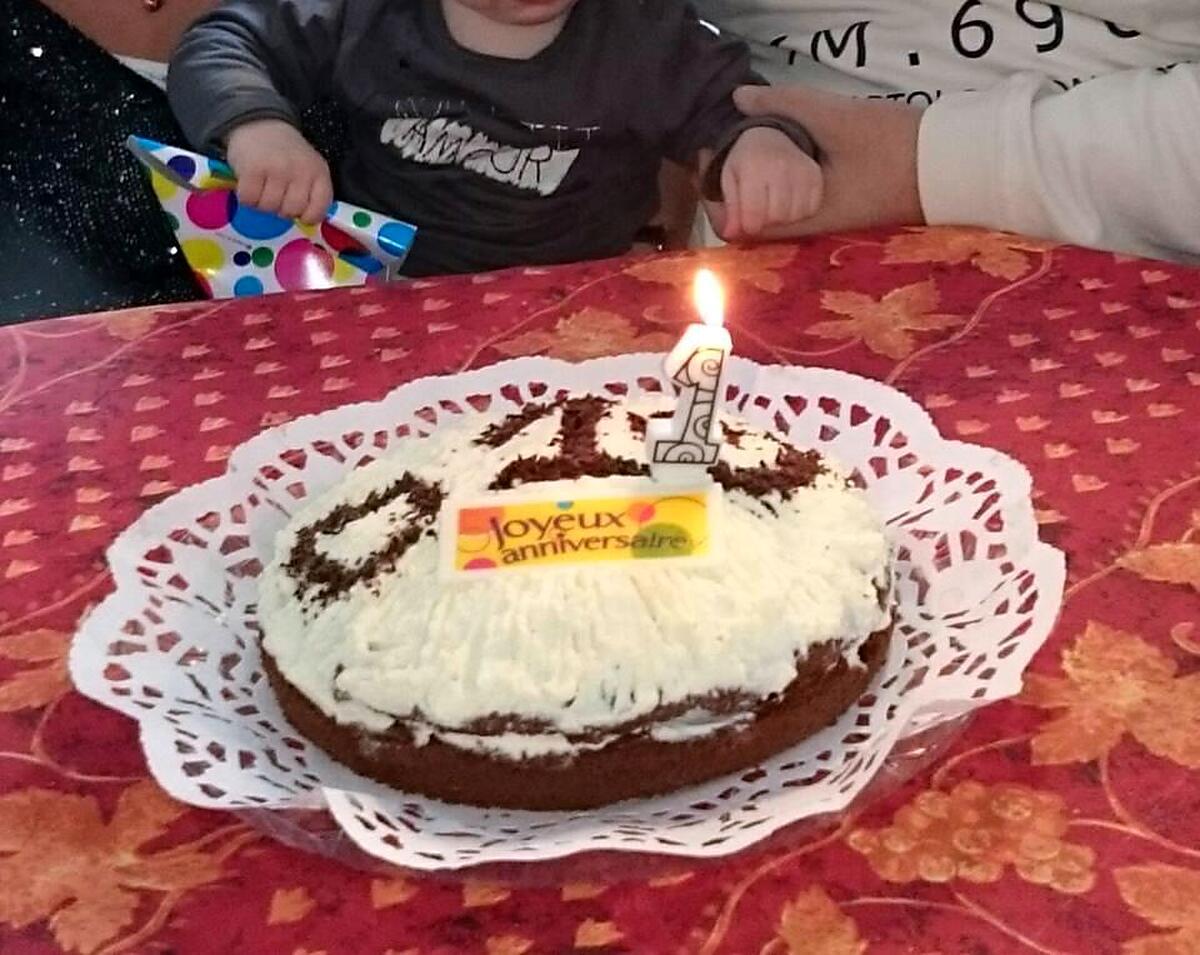 recette Mon premier gâteau d'anniversaire de ma Mamie Gâteau