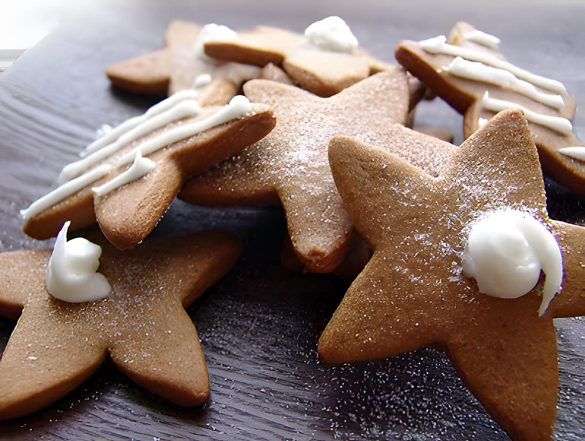 recette Biscuits en pain d'épice et son glaçage