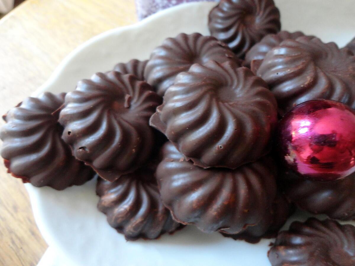 recette petits chocolats feuilletées au  "thermomix"