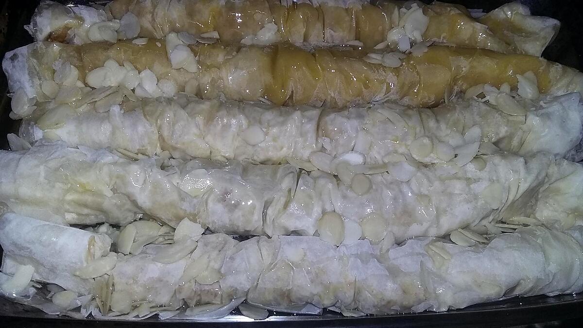recette Baklawa rolls