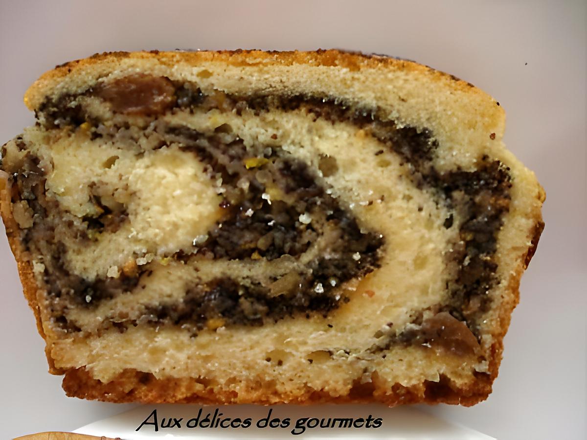 recette Gâteau roulé au pavot