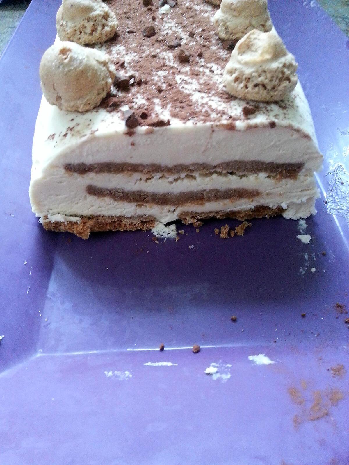 recette Tiramisu glacé aux spéculos