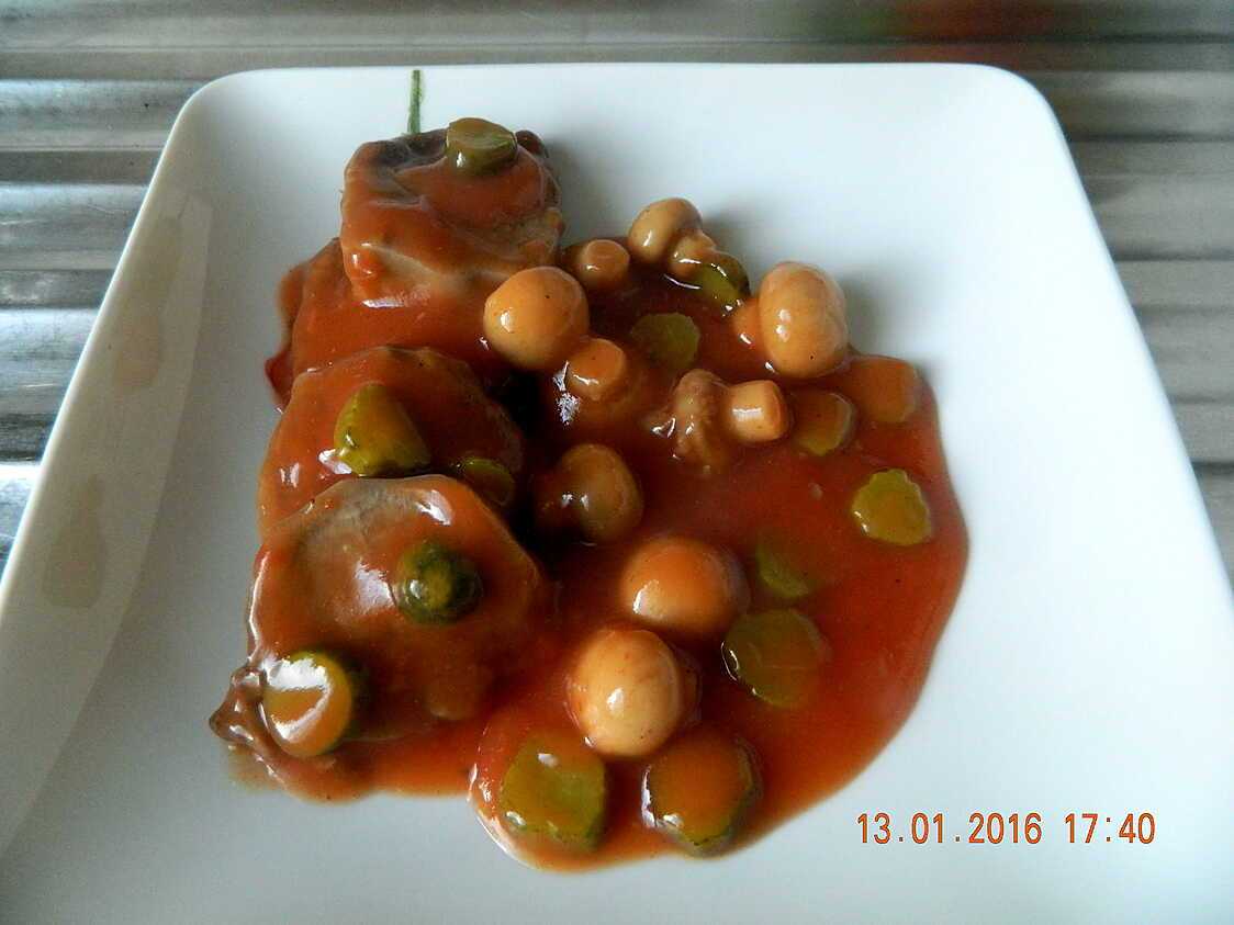Recette de Langue de porc sauce tomates