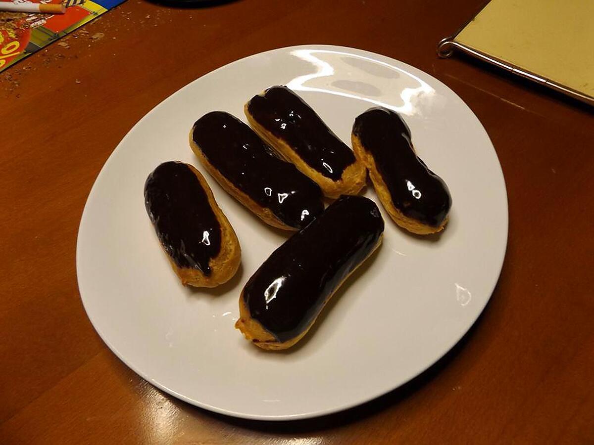 recette Les éclairs aux chocolats