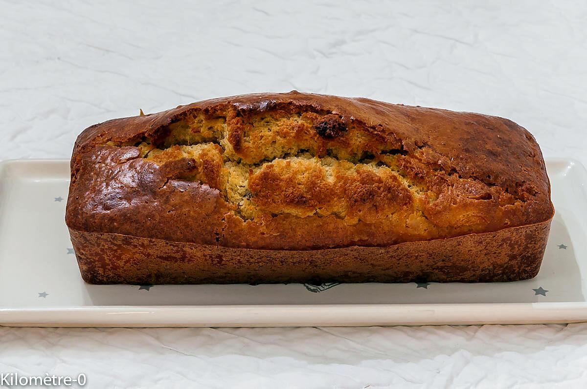 recette Cake à l'orange et aux raisins