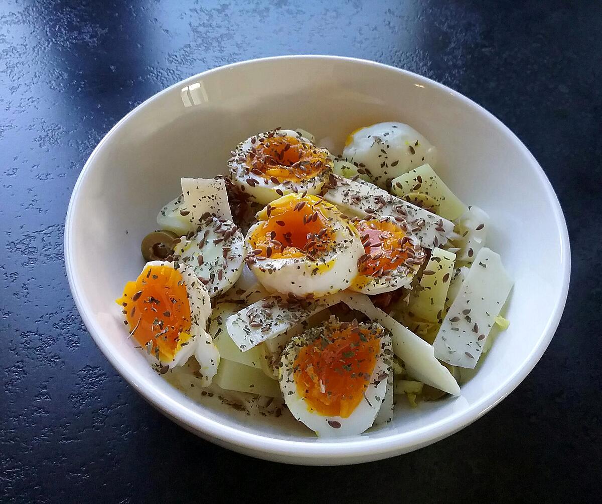 recette petite salade composée