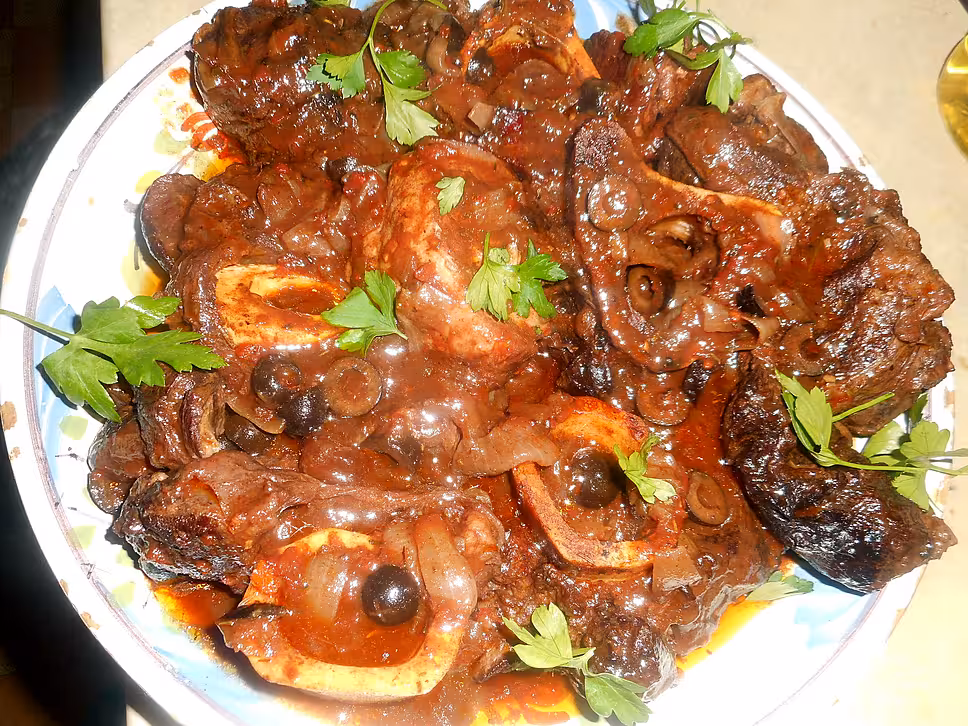 recette Jarret de boeuf à la camarguaise