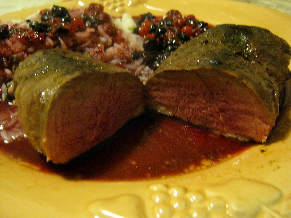 recette magrets de canard aux fruits rouges