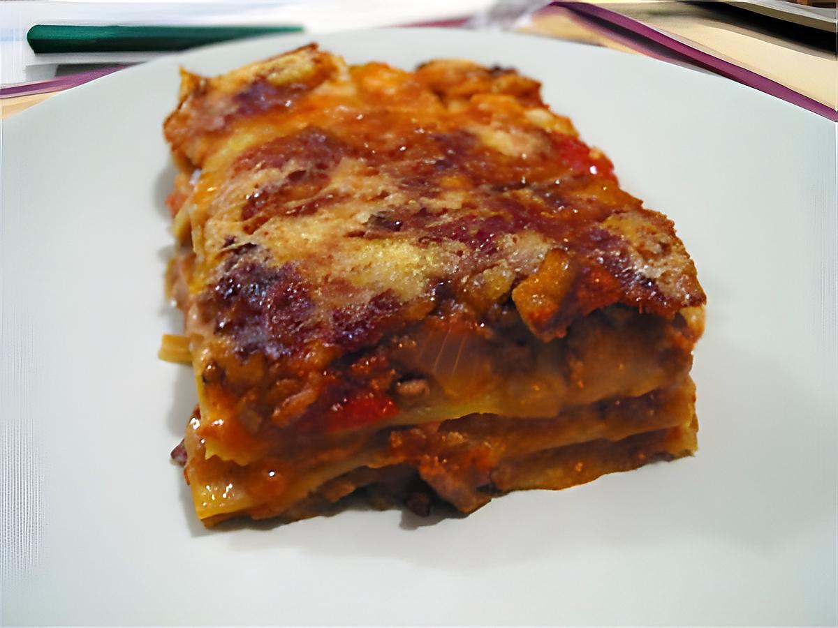 recette Lasagnes Bolognaise