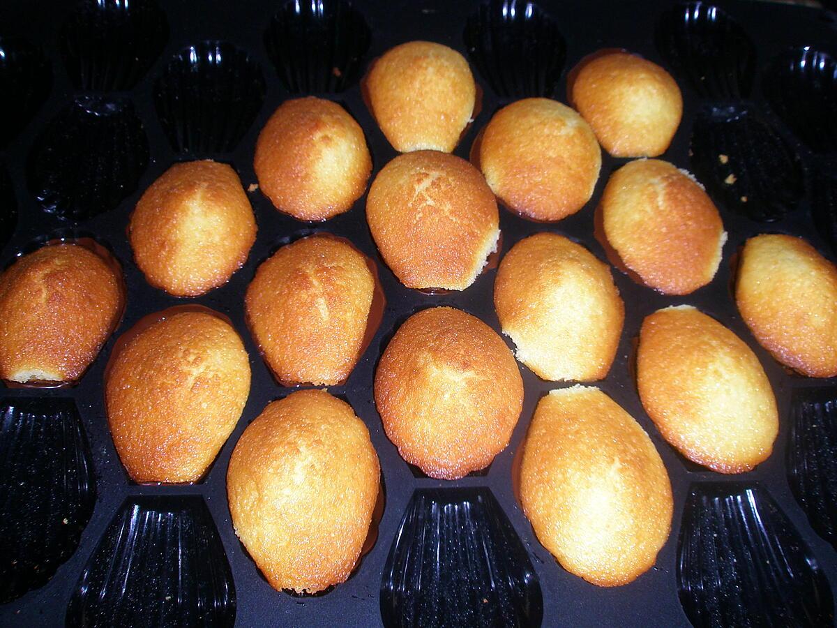 recette Madeleines au citron de Rosinette et Mamyloula