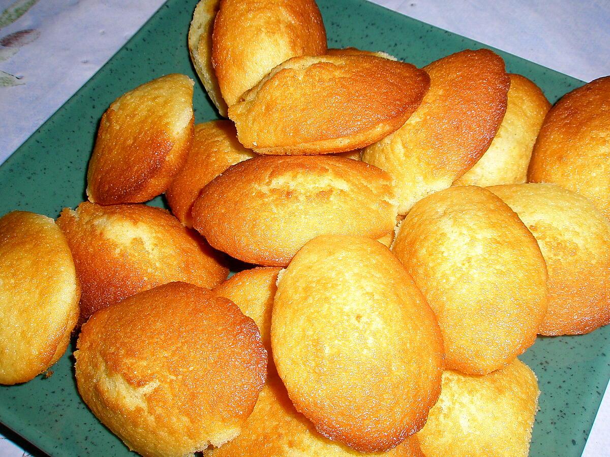 recette Madeleines au citron de Rosinette et Mamyloula