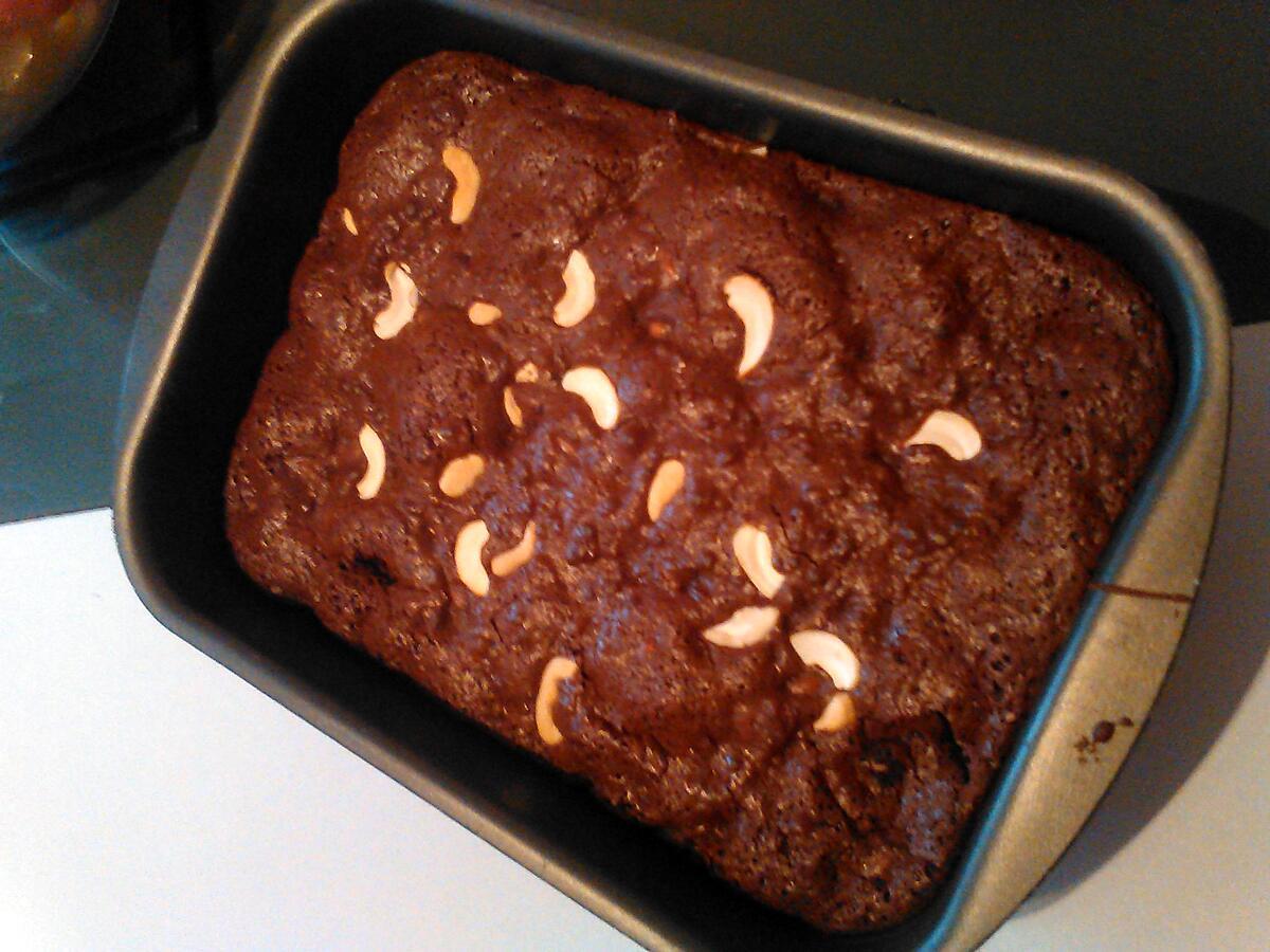 recette Brownies aux noix de cajou