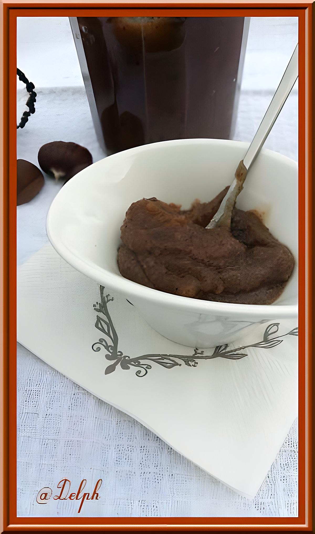 recette Crème de marrons vanillée