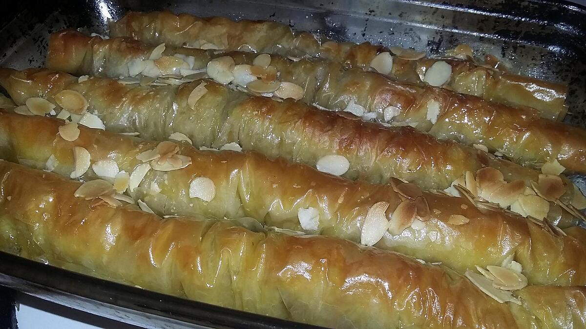 recette Baklawa rolls