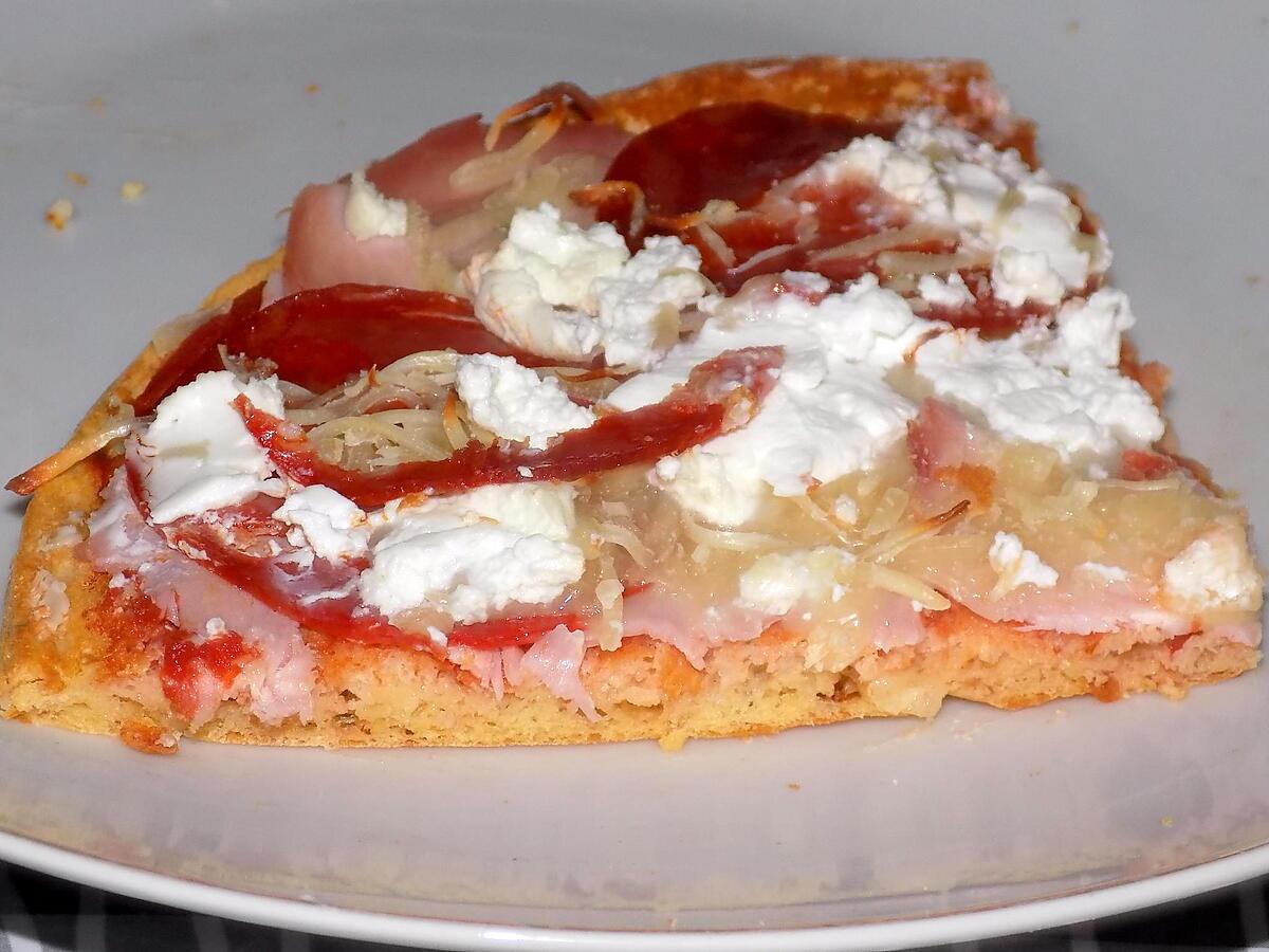 recette Pizza pepperoni dukan