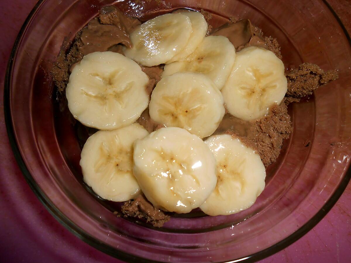 recette DESSERT BANANES CHOCOLAT