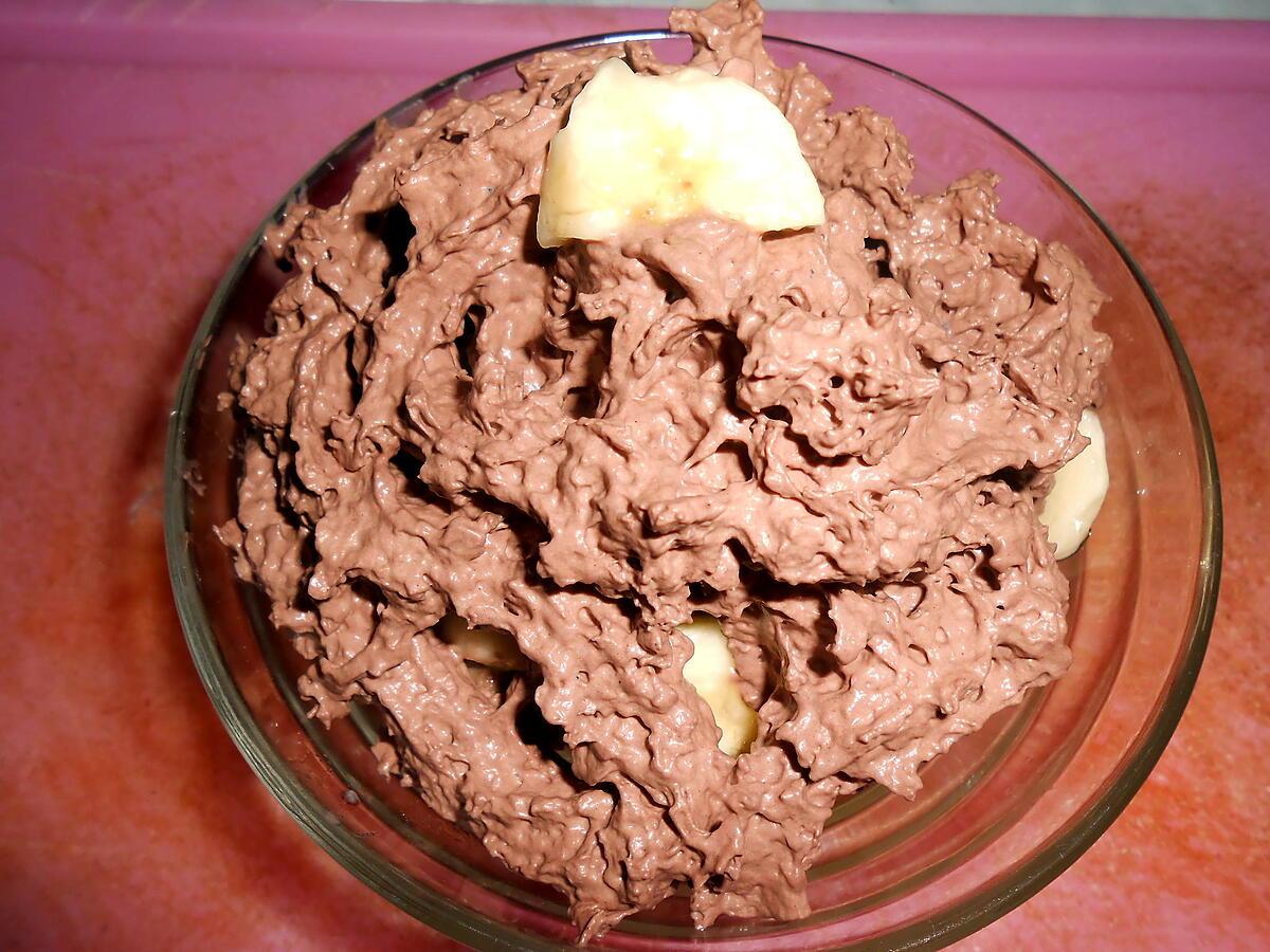 recette DESSERT BANANES CHOCOLAT