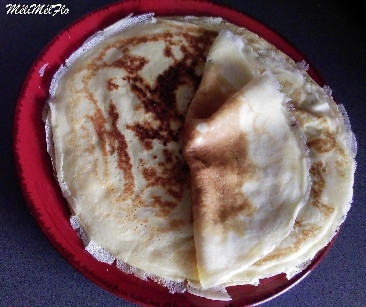 recette Crêpes du chef pâtissier Pierre Hermé