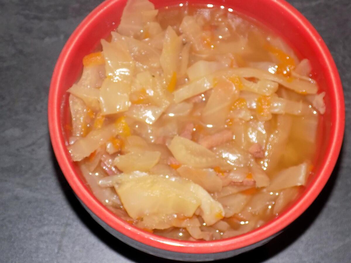 recette Chou'pe au poulet (soupe au chou! ) dukan