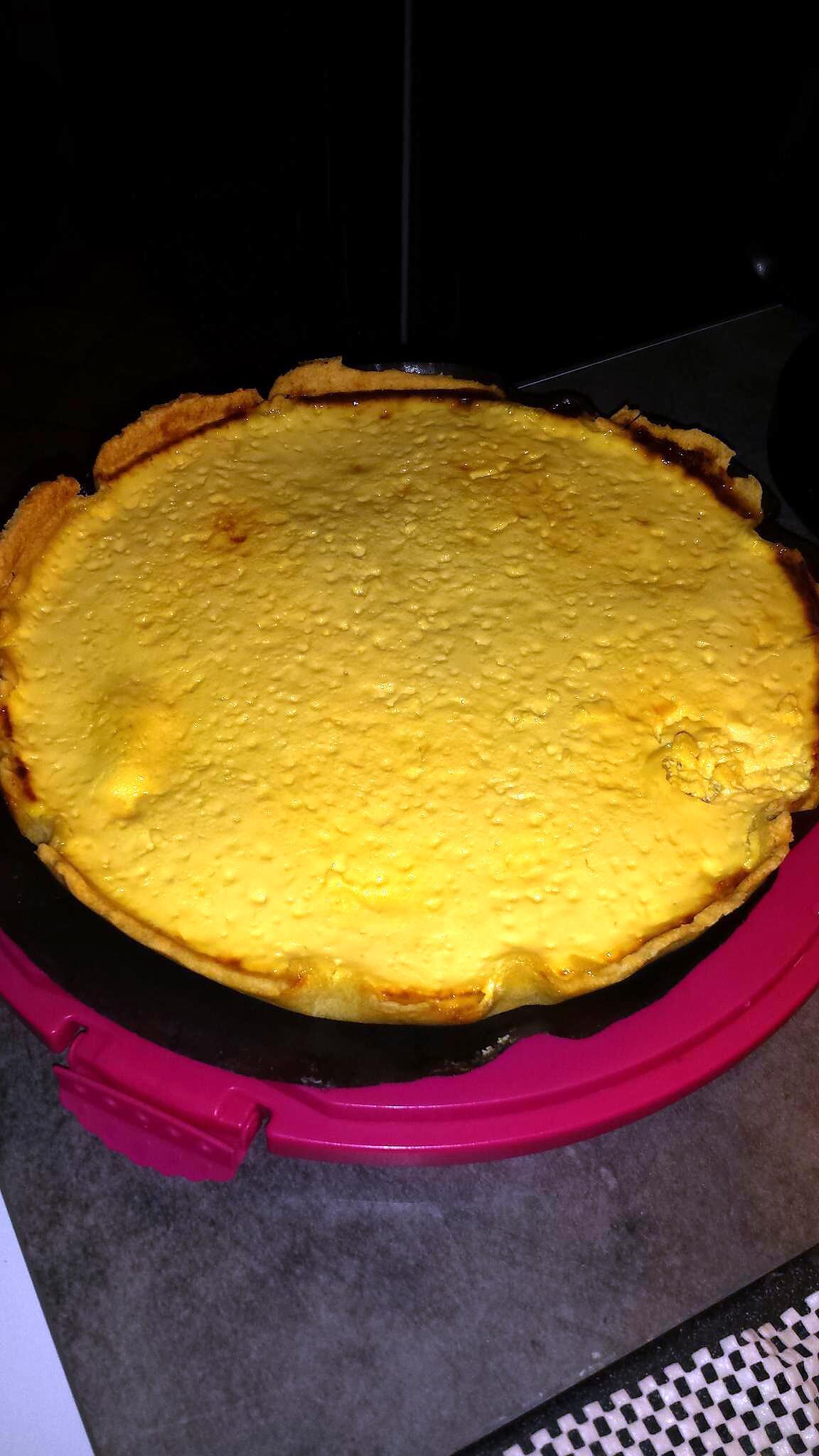 recette Tarte à la créme brûlée