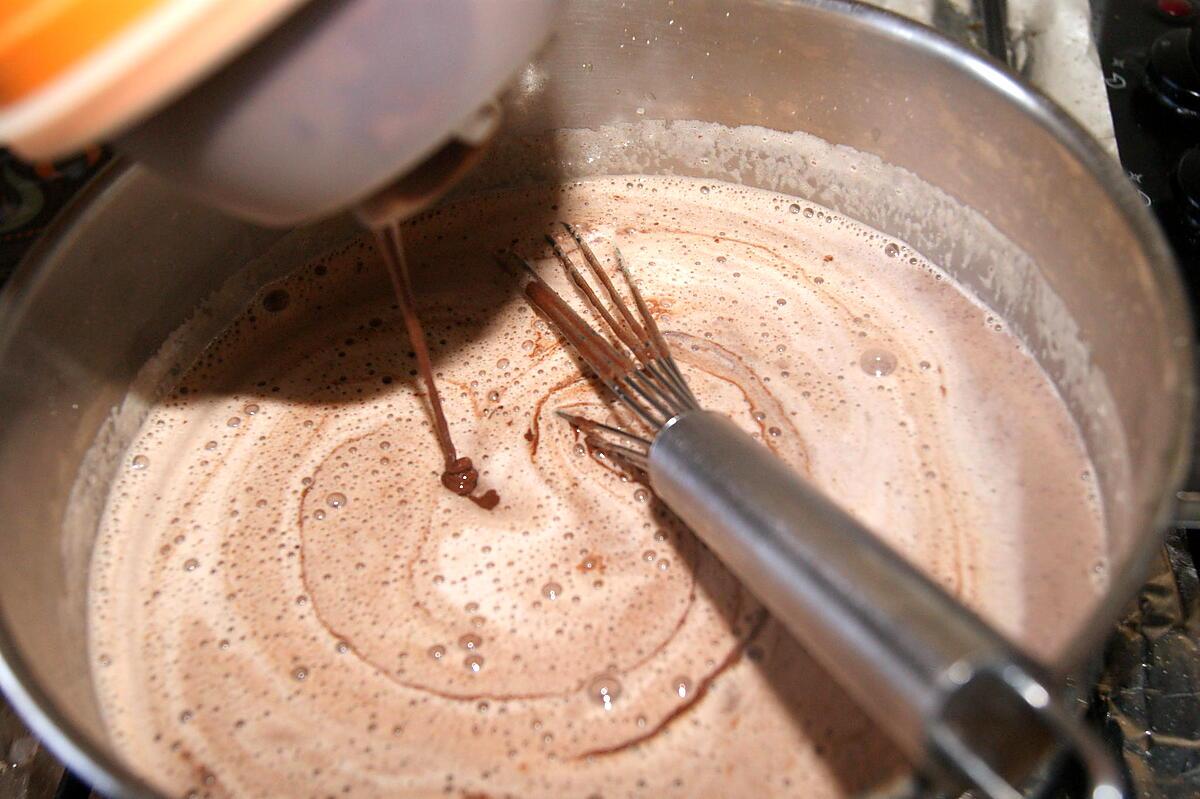 recette Crème au chocolat