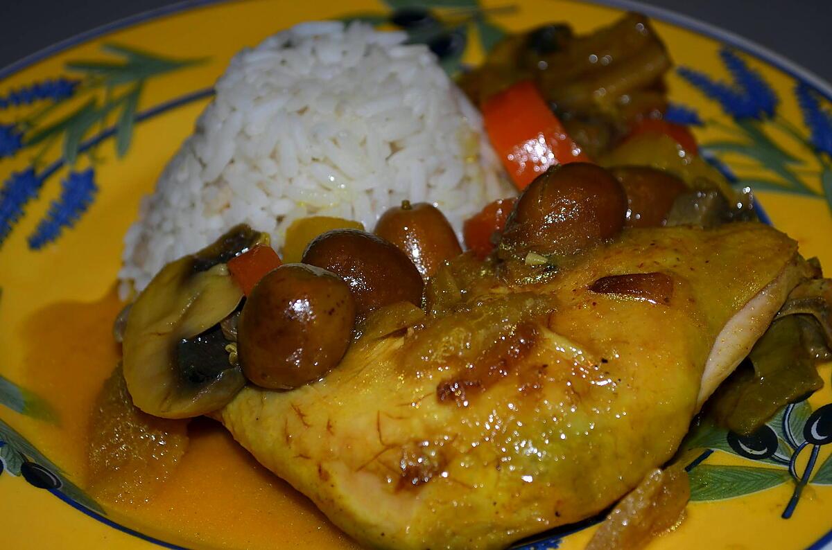 recette CUISSES DE POULET AU CITRON CONFIT